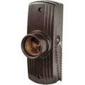 Eaton Wiring Devices Surface Mount Lamp Holder - Brown 4389532